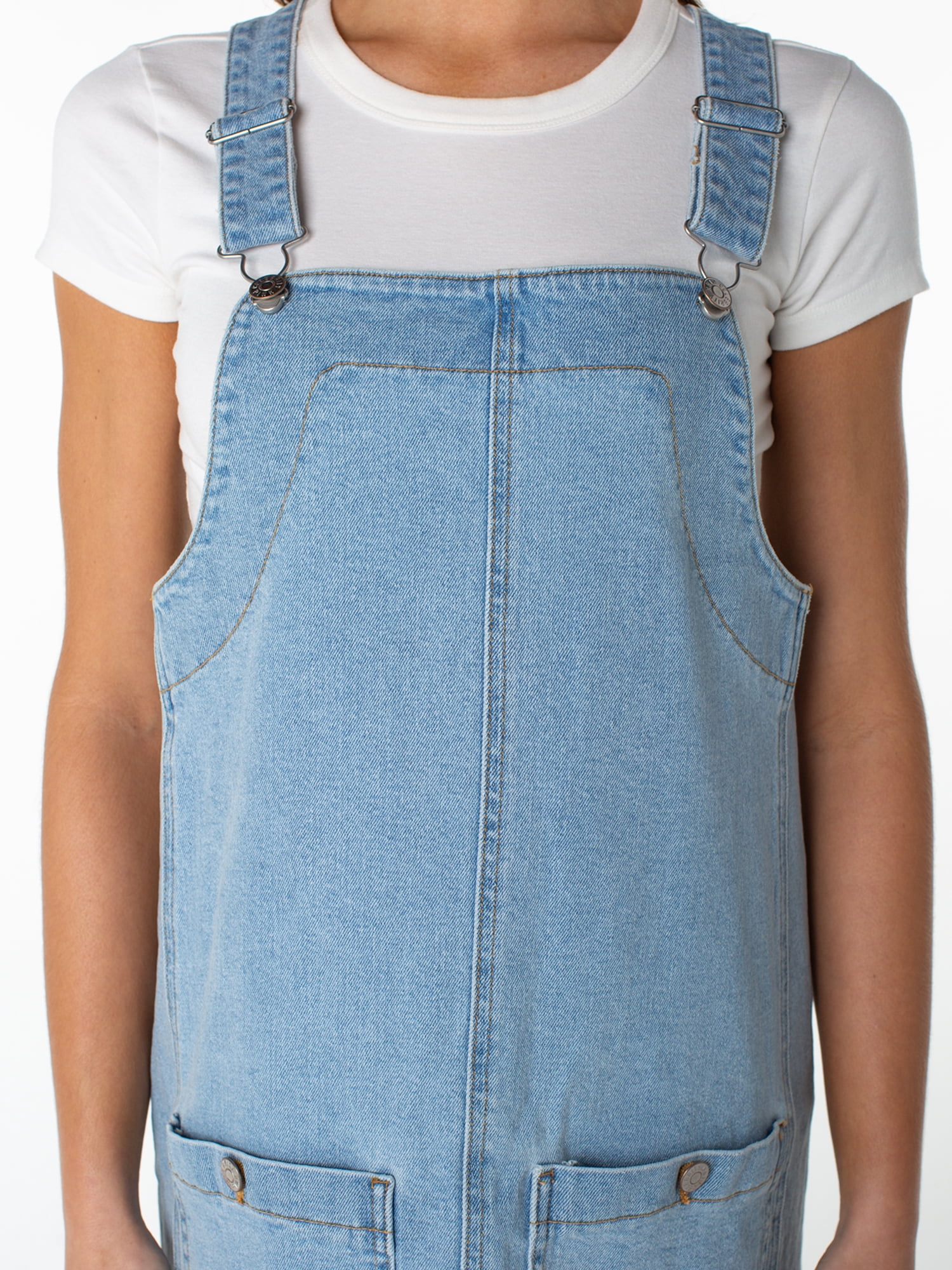 Celebrity Pink Women's and Women's Plus Pinafore Dress, Sizes XS-4X