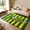 Green-M/GNM, variant on 2026 Soccer Themed Area Rug Green Yellow Striped Non Slip Soft Carpet Floor Mat for Living Room Bedroom Football Fans Decor