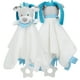 thumbnail image 5 of Manta de seguridad de felpa, manta de seguridad para bebé, mordedor, toalla de peluche para bebé, juguete mordedor para niños pequeños, probado profesionalmente, 5 of 9
