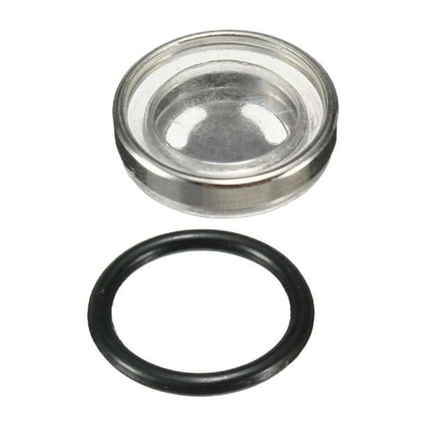 Visor de nivel de bomba de aceite, accesorio universal con junta para cilindro maestro de embrague 12 mm