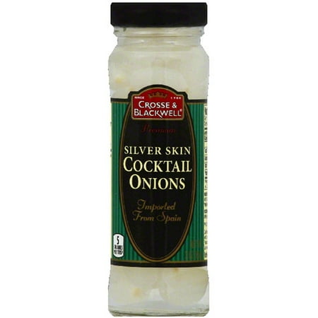 Crosse & Blackwell Silver Skin Cocktail Onions, 3 oz (Pack of 12)