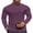 Purple, variant on Ekouaer Men's Mock Turtleneck Long Sleeve Turtle Neck Tops Lightweight Undershirt Thermal Sweater Shirts