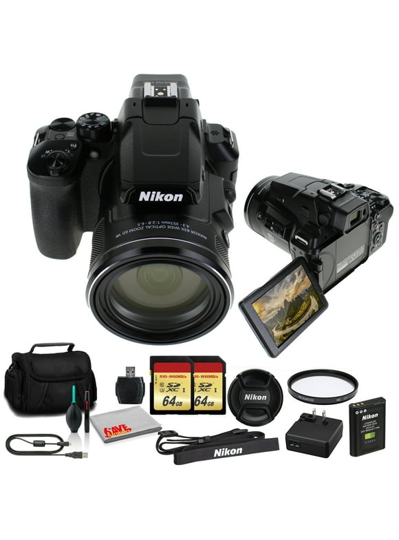 Nikon COOLPIX P950 Camera 26532 - Kit with 2x 64GB Memory (International Model)