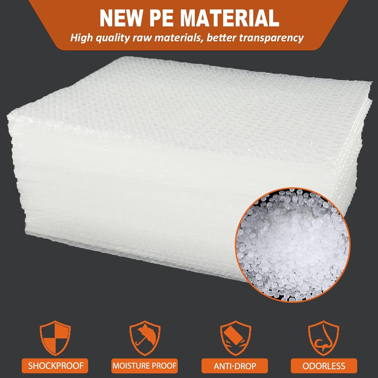 50Pcs Bubble Pouches Wrap Bag, 12''x16'' Double Wall Shockproof Bubble Bags, Clear Bubble Out Bags for Packing, Cushioning Bags for Moving, Shipping and Packing