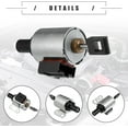 thumbnail image 7 of Zkca Transmission Step Stepper Motor, for Nissan Altima 2009-2012, Plastic Metal, JF011E, Black Silver Tone A605, 7 of 7