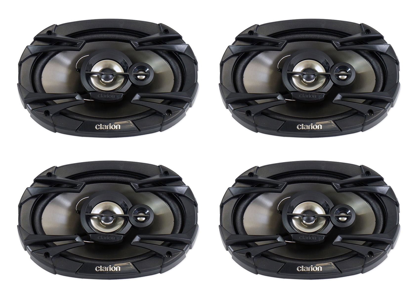 (4) Clarion SE6935R 220 Watt 6x9" Coaxial 3Way Car Audio Speakers