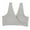 Light Gray, variant on Womens Extra Soft Organic Cotton Wireless Nursing & Maternity Sleep Bra