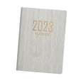 thumbnail image 4 of 2 piezas portátil A7 cuaderno  mensual 2023 diario libretas beige y rojo Zulema Planificador de cuaderno, 4 of 8