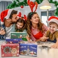 thumbnail image 6 of LELINTA 24pcs Christmas Cookie Boxes for Gift Giving Christmas Bakery Box with Window Large Kraft Holiday Baking Box with Lids for Pastries Cupcakes Candy Treat and Party Favor, 6 of 8