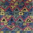 thumbnail image 1 of Ahgly Company Indoor Square Mid-Century Modern Purple Lily Purple Oriental Area Rugs, 3' Square, 1 of 6