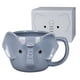 thumbnail image 1 of Taza de cerámica con forma de elefante ToCooto, 414 ml, diseño 3D, color gris, 1 of 8