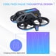 thumbnail image 5 of Pegatinas luminosas para drones Accesorios para drones brillantes Piel fluorescente para DJI Avata Likrtyny Para estrenar, 5 of 9