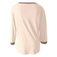 thumbnail image 5 of EDFBUYKRS Blouses for Women Puff Long Sleeve V Neck Tunic Tops Boho Dressy Casual Chiffon Shirts Xxxxxl, 5 of 5