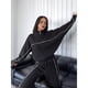 thumbnail image 5 of Conjunto Deportivo de Dos Piezas para Mujer, Ideal para Otoño Incluye Sudadera de Larga con Cremallera y Pantalón Negro S, 5 of 9