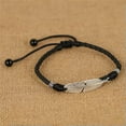 thumbnail image 4 of GKNET Boho Handmade Man Feather Leather Rope Anklets Barefoot Sandal Beach Delicate Jewelry WY4-Red, 4 of 6