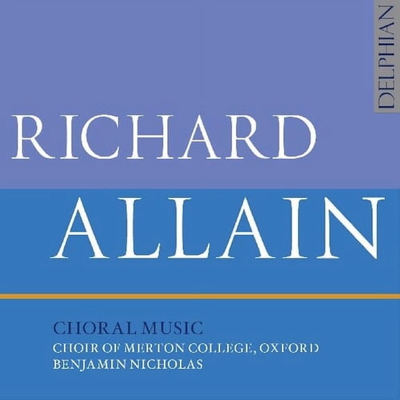 Allain / Choir of Merton College - Choral Music - Music & Performance - CD