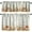 Mushroom-1, variant on Farmhouse Retro Barn Berry Star Kitchen Valances Curtains Set,Vintage Wooden Autumn Pumpkin Floral Kitchen Valance Rod Pocket Short Drapes