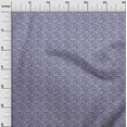 thumbnail image 3 of oneOone Silk Tabby Dark Blue Fabric Damask Sewing Material Print Fabric By The Yard 42 Inch Wide, 3 of 4