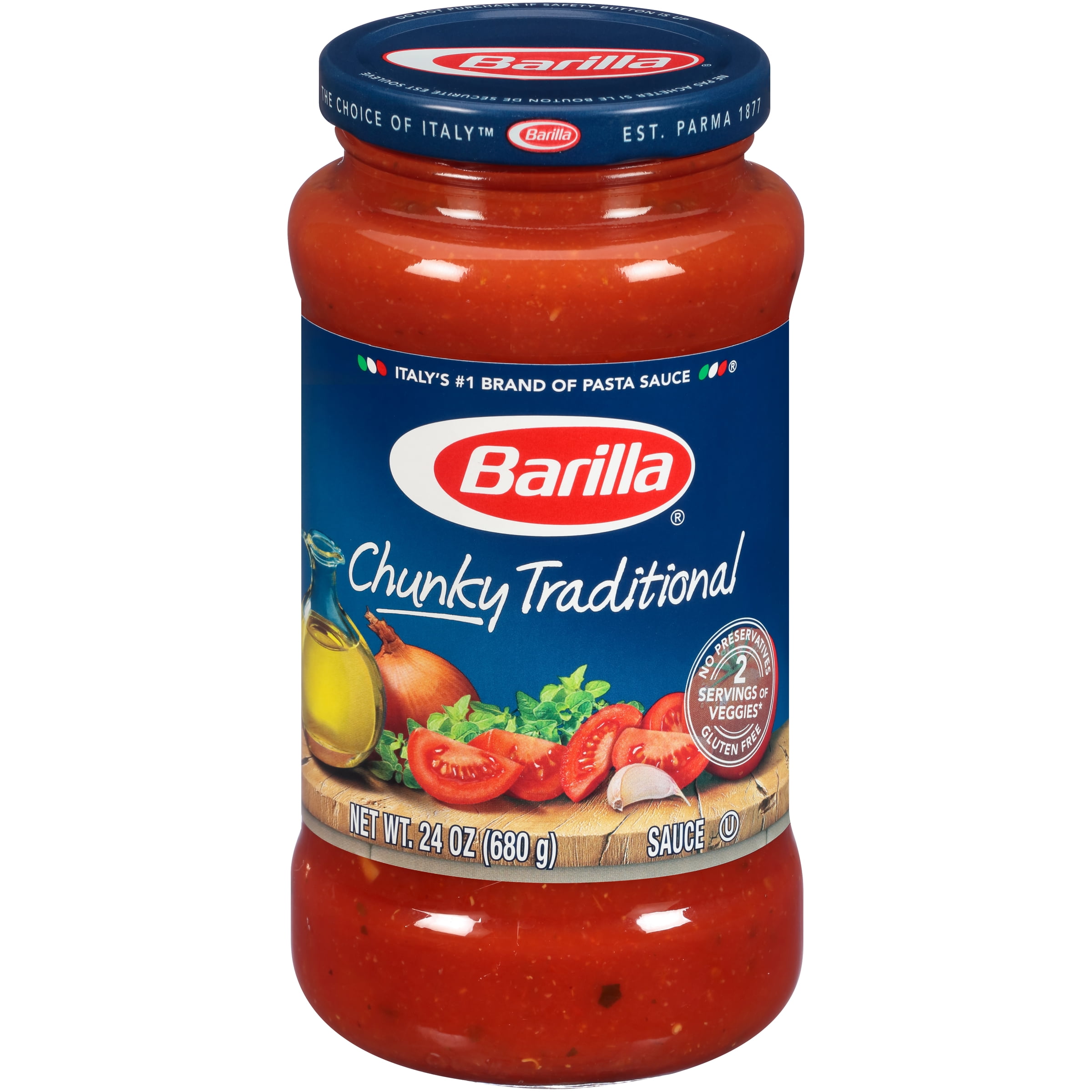 Barilla® Chunky Traditional Pasta Sauce 24 oz