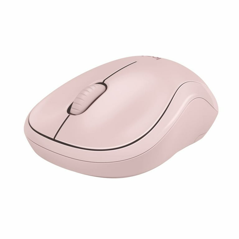Logitech ワイヤレスマウス ピンク Logitech Silent Wireless Mouse Pink, 90% Noise Reduction, 18