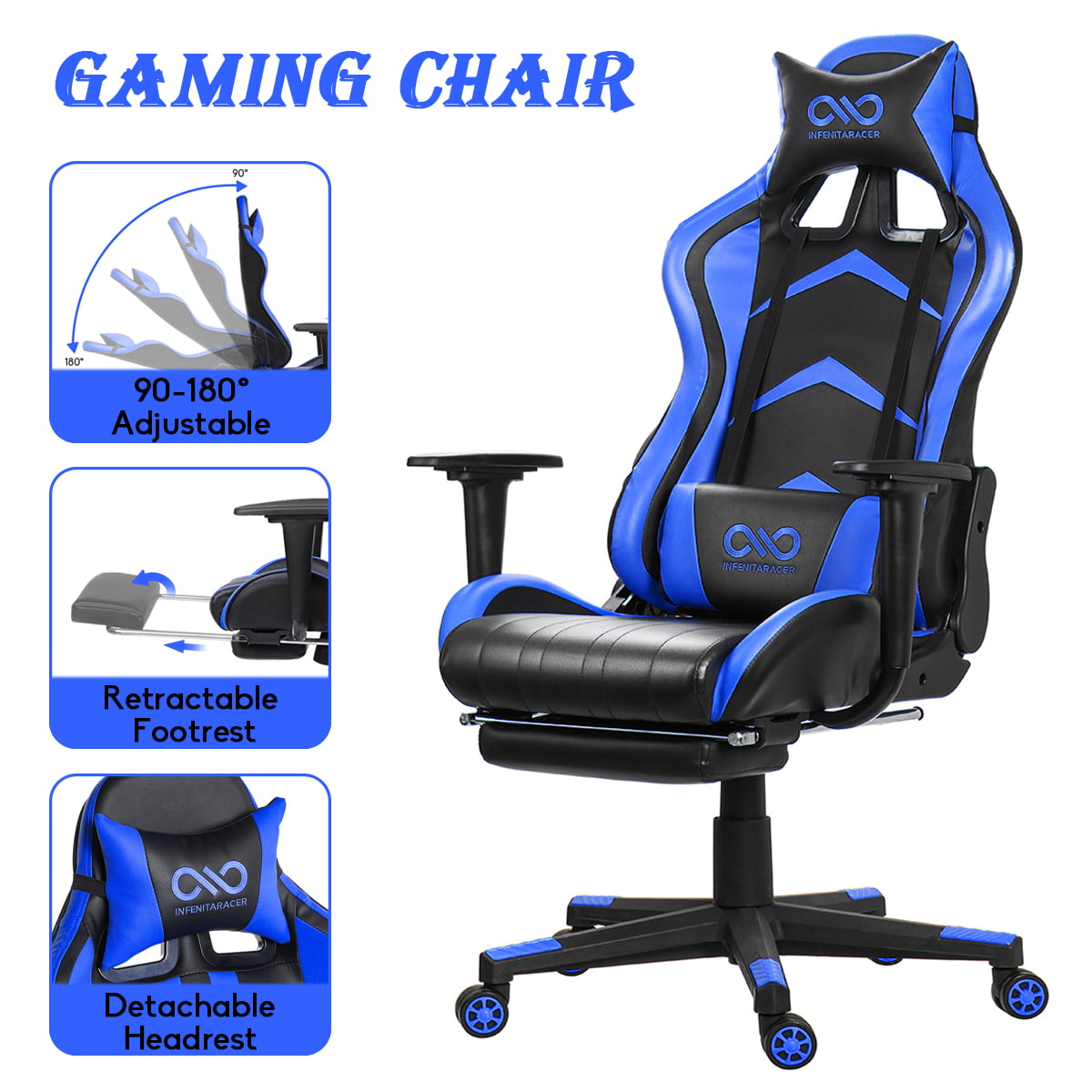 Heavy Duty High Back Gaming Racing ESports Chair Computer Chair
