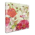 thumbnail image 2 of Trademark Fine Art 'Floral Love Song 1' Canvas Art by Jean Plout, 2 of 3