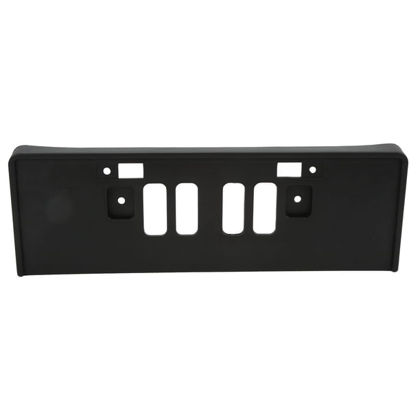 Soporte de placa de matrícula delantera 71145SDAA10 Reemplazo de plástico negro para Accord 2006-2007 sedán de 4 puertas Jadeshay A