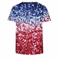 thumbnail image 3 of MAIHAN 250 Years America Shirt American Flag Shirts 250 Years Independence Tee Short Sleeve Spring Summer Tops Plus Size T Shirts for Women, 3 of 3