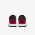 thumbnail image 5 of Big Kid's Jordan 1 Low "Black Pebbled" Gym Red/Black-White (553560 605) - 5, 5 of 8