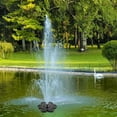 thumbnail image 5 of Water Pump Solar Floating Pump Fountain Pool Garden Snowflake Decor, 5 of 6