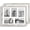 Distressed White, variant on 8x8 Picture Frame Set of 2, with Glass and Rustic Brown Wood Frames, Display Collage Four Opening 3x3 With Mat or 8 x 8 Without Mat for Wall Hanging or Tabletop