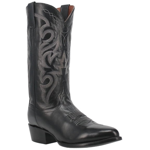 Dan Post Men's Mignon Western Boot Round Toe Black 14 EE  US