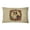 Borzoi 2326, variant on Golden Retriever Christmas Flowers Throw Pillow 18 in x 18 in