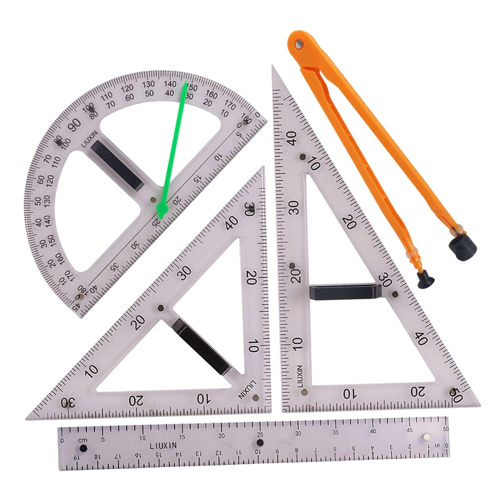 Compas de Dessin Outils de Dessin Kit de géométrie mathématique Set