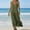 Army Green, variant on Summer Dresses For Women 2025 Sevevn Women's Summer Solid Color Cotton Linen Sleeveless V Neck Dress Skirt