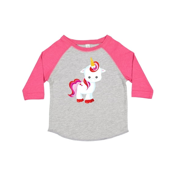 Inktastic Cute Unicorn, Little Unicorn, Magic Unicorn Girls Toddler T-Shirt