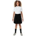 thumbnail image 5 of Classroom Uniforms for Girls Pleated Tab Scooter with Built-In Poly Knit Shorts and Side Zip, 5 of 7