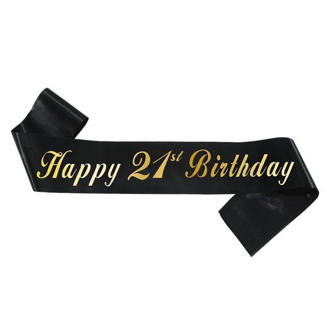Hbdhejl Party Celebration Shoulder Strap For Birthdays Elegant Satin Design Durable Polyester Construction Perfect For Events Complete With 1Pc Shoulder Strap