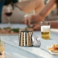 thumbnail image 5 of Yayeee Ashtray with Lid for Cigarette Smokeless Stainless Steel Home Ash Holder, Abstract Dots, 5 of 7