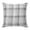 Black Gray, variant on Throw Pillow Covers 26x26 Inch, Grey Buffalo Plaid Decorative Pillow Cases for Couch Sofa Bed, Farmhouse Modern Checkered Cotton Linen Square Home Decor Pillowcases with Hidden Zipper