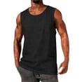 thumbnail image 2 of SROBPTY Mens Tank Tops Solid Crew Neck Sleeveless Breathable Shirts for Casual Use, 2 of 5