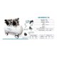 thumbnail image 2 of Compresor libre de aceite Carroll  Compresor de aire libre de aceite con 2 motores de 550 watts, 2 of 2