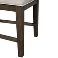 thumbnail image 3 of Bowery Hill Modern Slat Back Upholstered Side Chair (Set of 2), 3 of 14