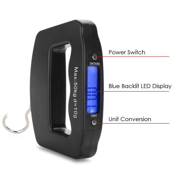 Haofy Electronic Scale, Hanging Weight, Portable For Shopping Weighing