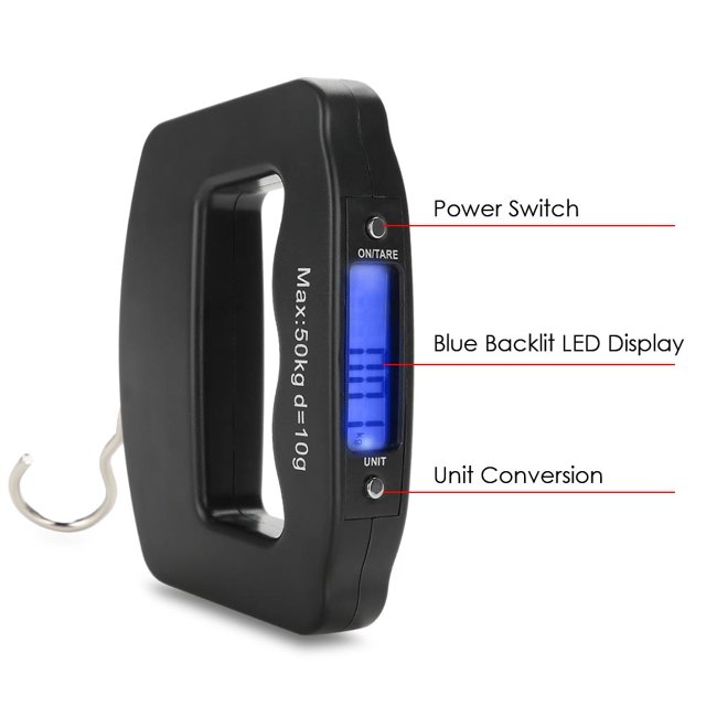Haofy Electronic Scale, Hanging Weight, Portable For Shopping Weighing