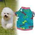 thumbnail image 5 of NIBOLOG Plush Pet Vest Exquisite Pattern Soft Extra Thick Washable Non-Fading Winter Warm Print Dog Sweater Pet Clothing, 5 of 7