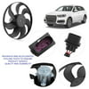 For Audi TT Electric Cooling Fan Vehicle Radiator Fan Durable Motor Engine Radiator Fan Oil Water Cooler Car Accessory