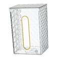 thumbnail image 1 of Sostenedor del tejido Dispensador de papel de bombeo moderno montado en pared para soporte de papel higiénico para baño, 1 of 7