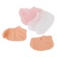 thumbnail image 1 of Calcetines de Pies de Silicona, Calcetines Hidratantes de Silicona de Ajuste Universal 3 Pares Suaves para Piel Seca Agrietada, 1 of 7
