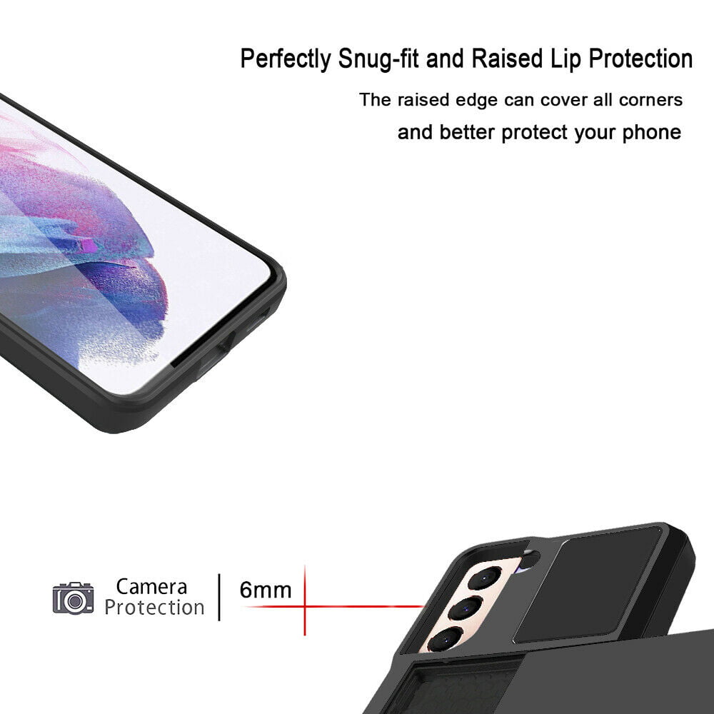 KIQ Square TPU Series For Samsung Galaxy S22 Plus Case Slim Ring Kickstand  Holder Protective S22+ Case For Samsung Galaxy S22 Plus 2022 (Boho Mandala)  